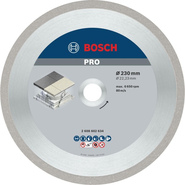 Bosch Diamanttrennscheibe Best for Ceramic. Für kleine Winkelschleifer