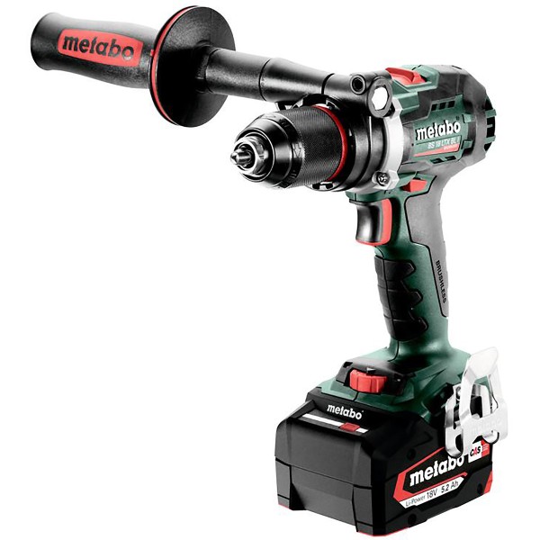 Metabo Akku-Bohrschrauber BS 18 LTX BL I metaBOX 145 L - 18V 2x5.2Ah Li-Power + ASC 55