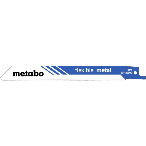 Metabo Säbelsägeblätter flexible metal 150 x 0,9 mm BiM / 24 TPI - 2 Stück