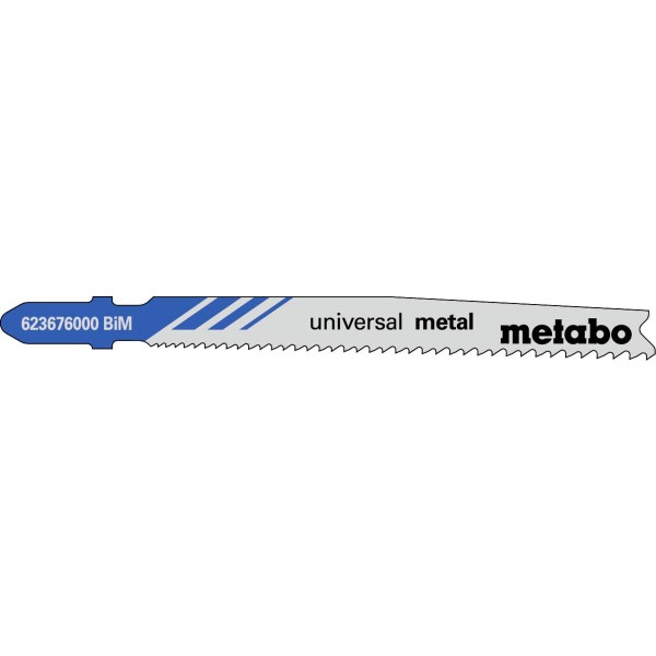 Metabo Stichsägeblätter universal metal 74 mm, progressiv BiM