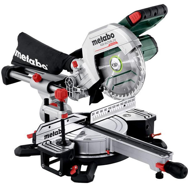 Metabo Akku-Kappsäge KGS 18 LTX BL 216 mit Zugfunktion -