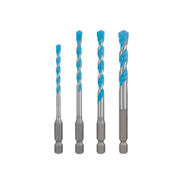 Bosch EXPERT HEX-9 MultiConstruction Drill Bit, 4pc set 4/5/6/8