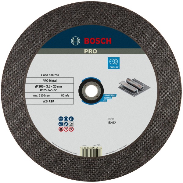 Bosch Trennscheibe gerade Expert for Metal A 24 R BF