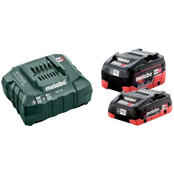 Metabo Basis-Set LiHD 1 x 4.0 Ah + 1 x 5.5 Ah