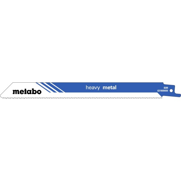 Metabo Säbelsägeblätter heavy metal 200 x 1,25 mm BiM, 1,8 mm/ 14 TPI - 5 Stück