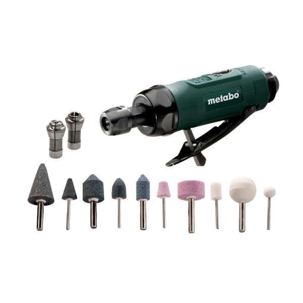 Metabo Druckluft-Geradschleifer DG 25 Set Kunststoffkoffer