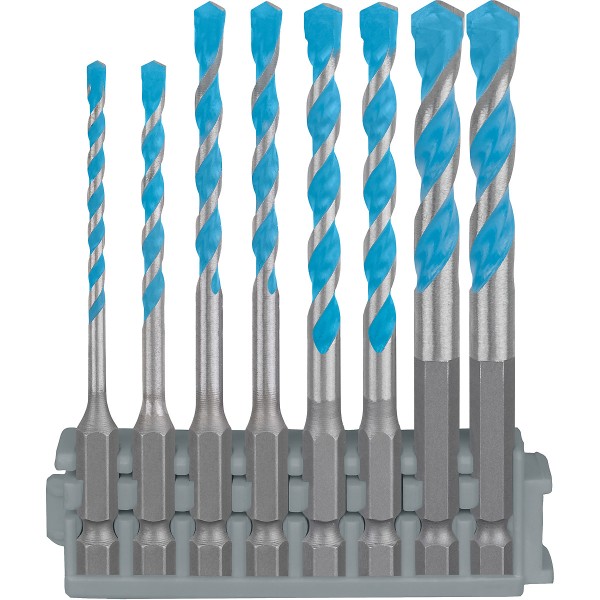 Bosch EXPERT HEX-9 Multi Construction Pick & Click Set,3–8 mm