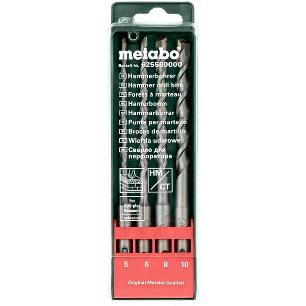 Metabo SDS-plus-SP-Kassette - 4 teiliges Set