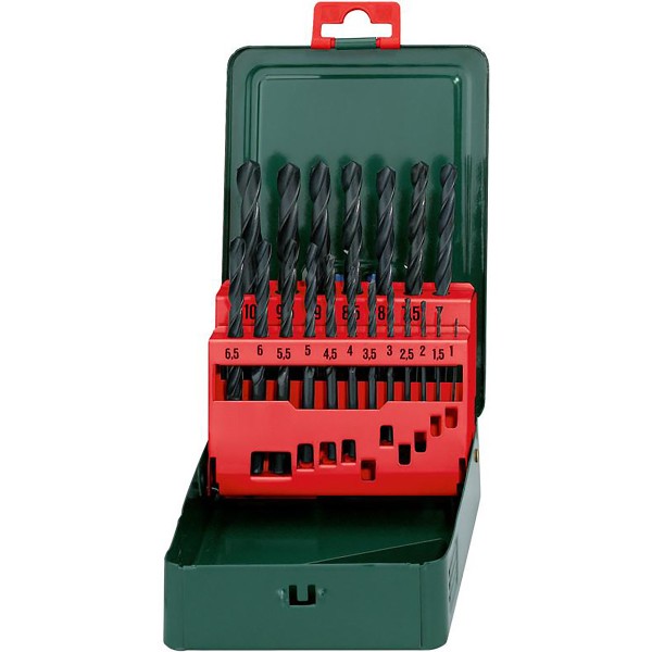 Metabo HSS-R-Bohrerkassette-SP - 19 teiliges Set