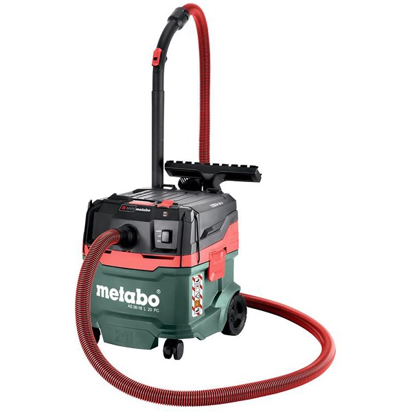 Metabo Akku-Sauger AS 36-18 L 20 PC mit manueller Filterabreinigung -