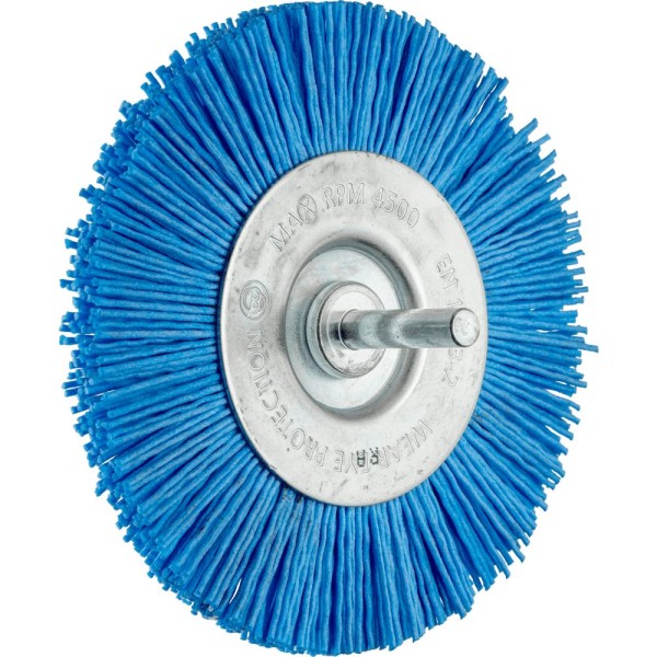 PFERD Rundbürste ungezopft RBU BLUE-Filament für Bohrmaschinen