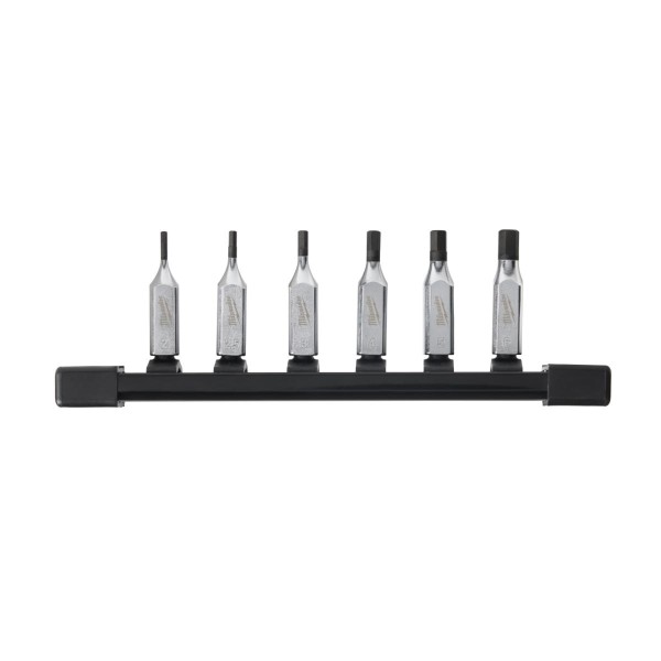 Milwaukee Innensechskant Bit-Steckschlüsseleinsatz metrisch 1/4", 6-teiliges Set