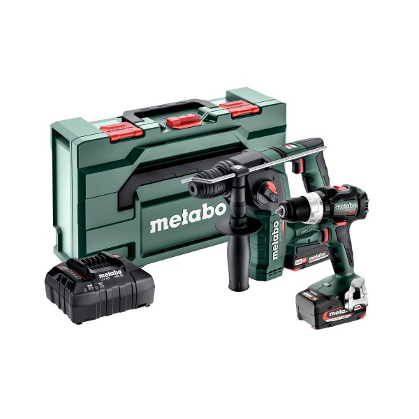 Metabo Akku Combo Set 2.5.2 18V BS 18 LT BL + BH 18 LTX BL 16 - metaBOX 145 L