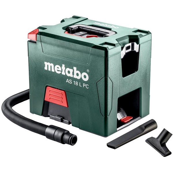 Metabo Akku-Sauger AS 18 L PC mit manueller Filterreinigung - Karton