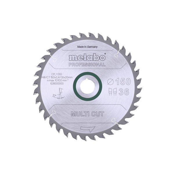 Metabo Sägeblatt multi cut - professional WZ 10°