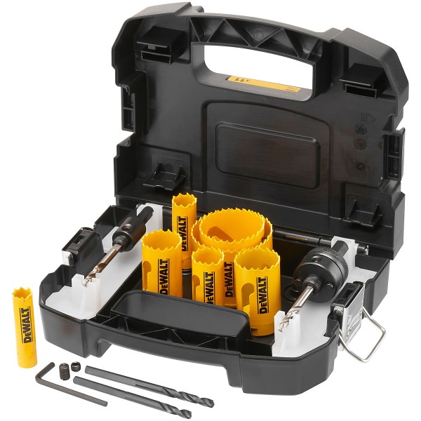 DEWALT EXTREME Bi-Metall Lochsägen-Set Elektriker 11-tlg. III