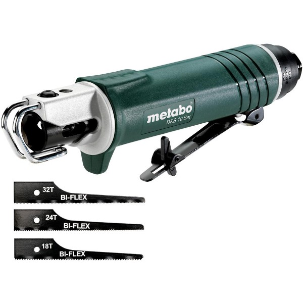 Metabo Druckluft-Karosseriesäge DKS 10 Set Kunststoffkoffer