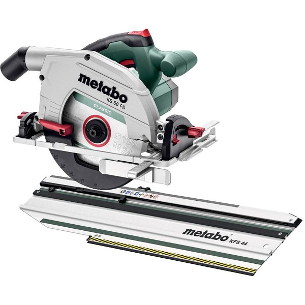 Metabo Set Handkreissäge KS 66 FS mit Kappschiene KFS 44 - Karton