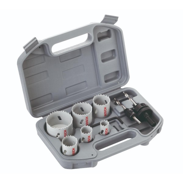 Bosch HSS Bi-Metall-Lochsägen für Elektriker,20–68 mm, 9-teiliges Set