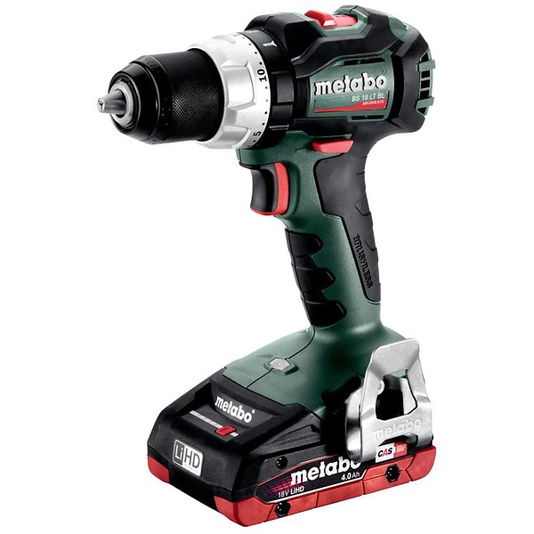 Metabo Akku-Bohrschrauber BS 18 LT BL metaBOX 145 - 18V 2x4Ah LiHD + ASC 55