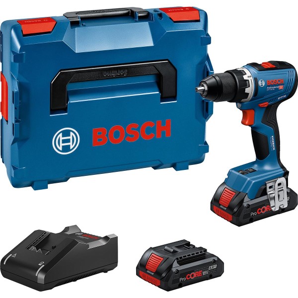 Bosch Akku-Bohrschrauber GSR 18V-65, 2 x Akku ProCORE18V 4.0Ah, L-BOXX-Koffer