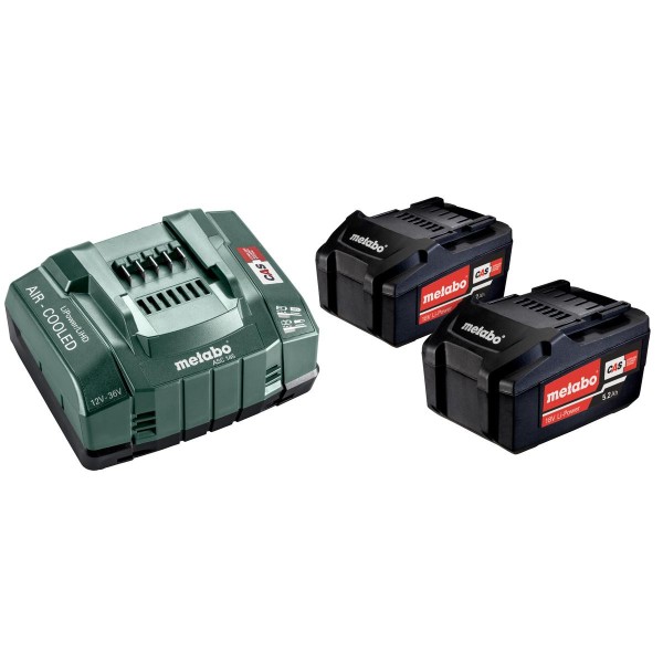 Metabo Basis-Set 2 x 5.2 Ah