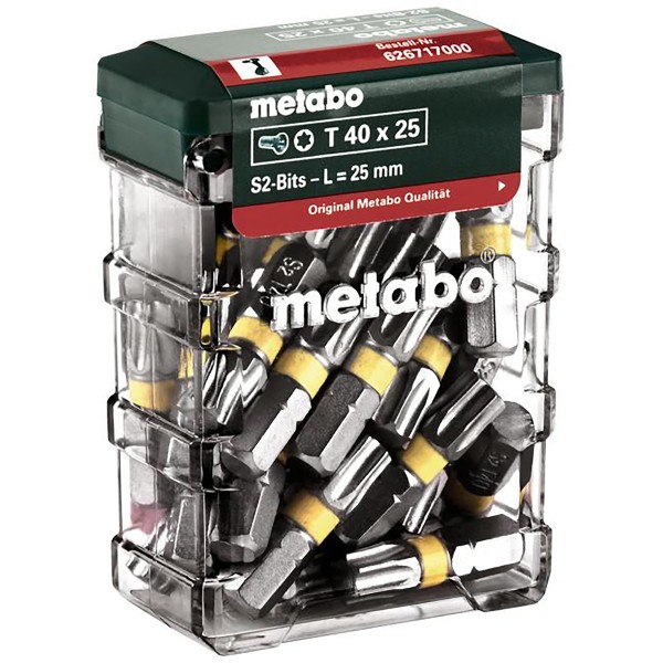 Metabo Bit-Box T40, SP- 25 teiliges Set