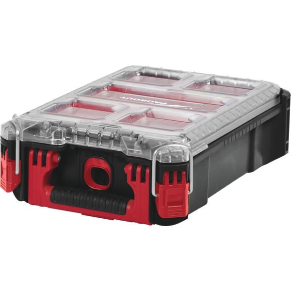 Milwaukee PACKOUT Organiser Compact, inkl. Sortierboxen