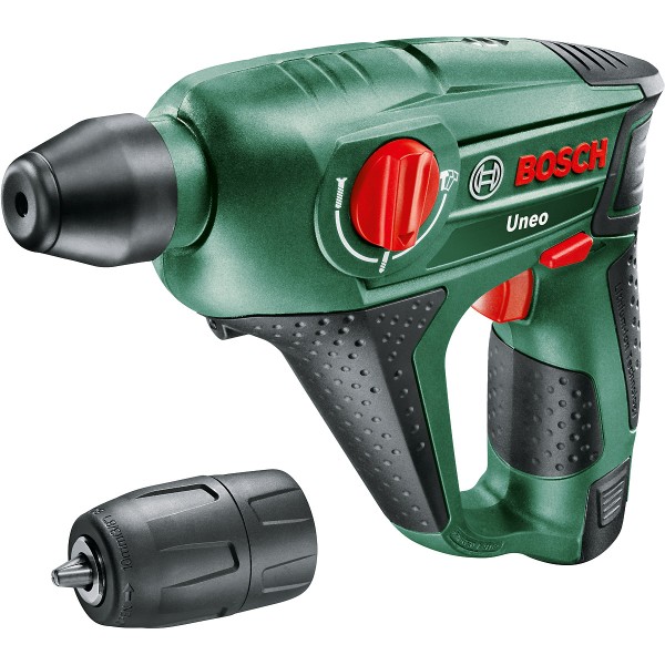 Bosch Akku-Bohrhammer Uneo, mit 1 x PBA 12V 2.5 Ah Akku, Ladegerät AL 1115 CV