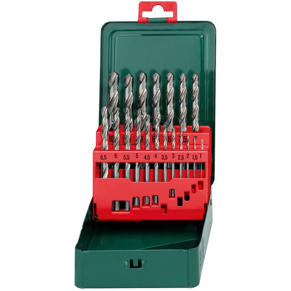 Metabo HSS-G-Bohrerkassette-SP - 19 teiliges Set