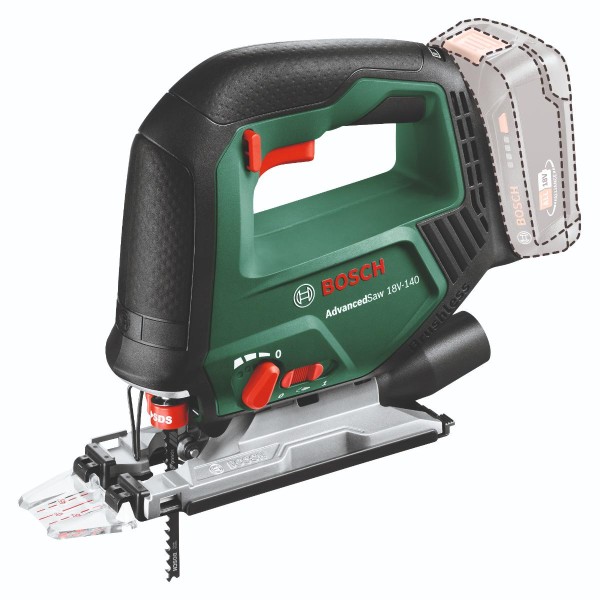 Bosch Akku-Stichsäge AdvancedSaw 18V-140,im Karton