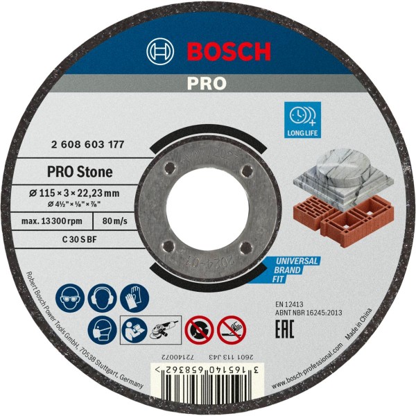 Bosch Trennscheibe gerade Standard for Stone C 30 S BF