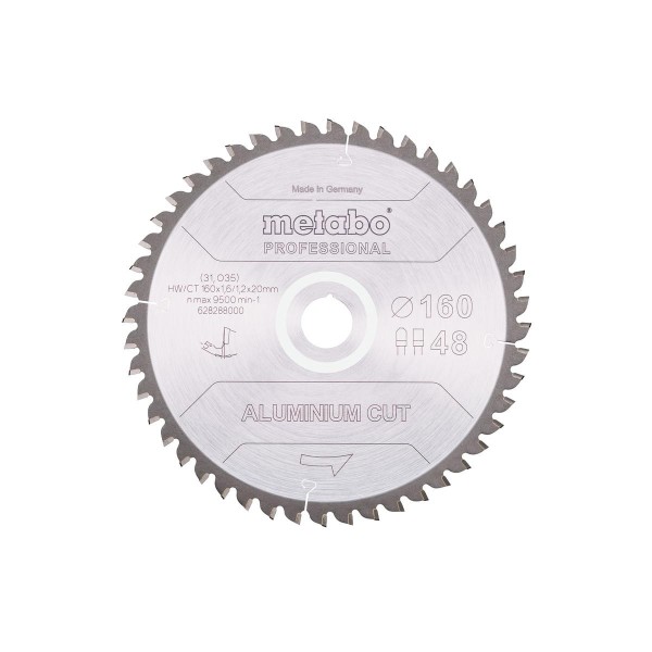 Metabo Sägeblatt aluminium cut - professional FZ / TZ 5°neg