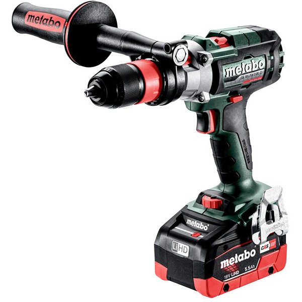 Metabo Akku-3-Gang-Schlagbohrschrauber SB 18 LTX-3 BL Q I metaBOX 145 L - 18V 2x5.5Ah LiHD + ASC 145