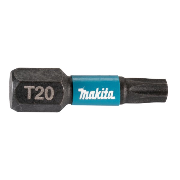 Makita Bit T20 Impact Black 25 Stück T20 - 25 mm - in Spender-Box - Impact Black - E-12382