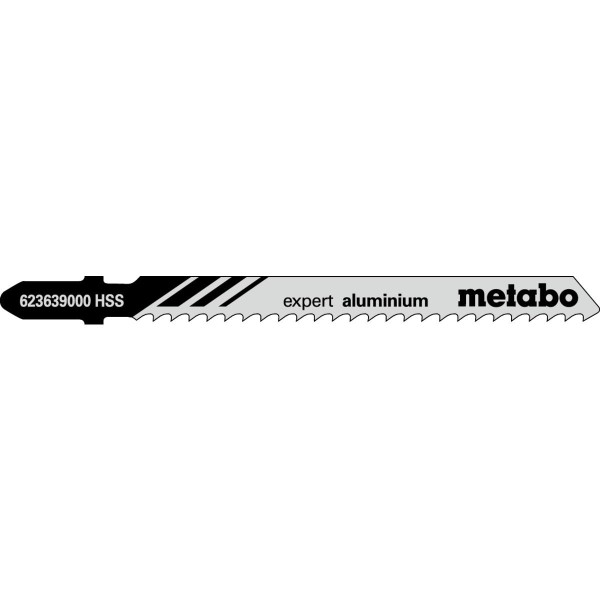 Metabo Stichsägeblätter expert aluminium 74 / 3,0 mm HSS