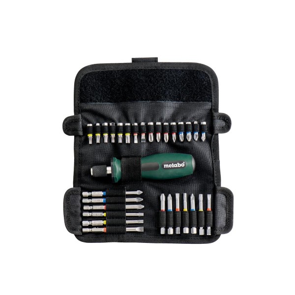 Metabo Bit-Rolltasche SP - 30 teiliges Set