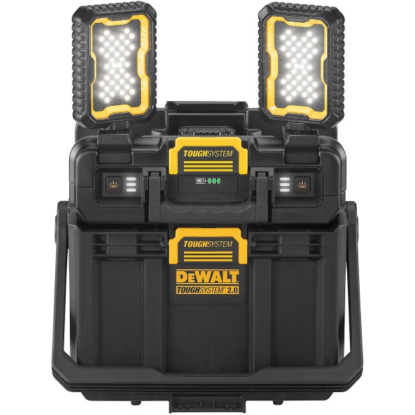 DEWALT TOUGHSYSTEM Werkzeugbox mit Leuchten