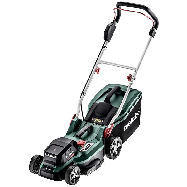 Metabo Akku-Rasenmäher RM 36-18 LTX BL 36 - Karton - 18V 2x5.2Ah Li-Power + ASC 55