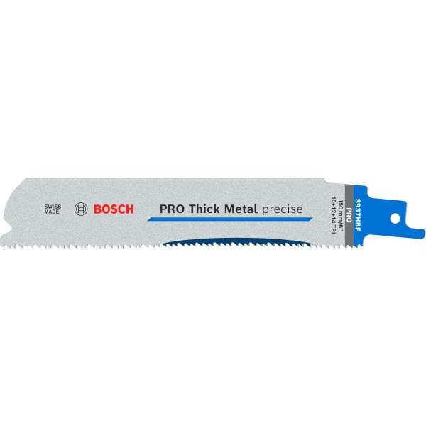 Bosch PRO Thick Metal precise S937HBF Blatt,1,1 x 25 x 150 mm - 5 Stück