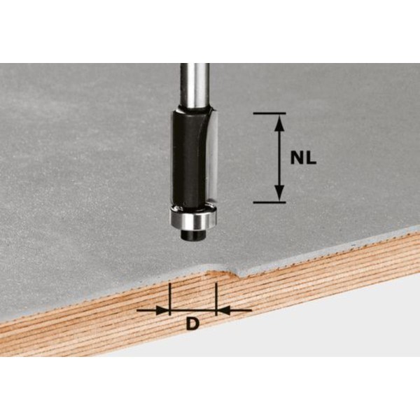 Festool Bündigfräser HW S8 D12,7/NL25