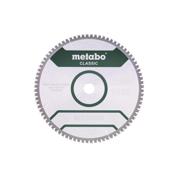 Metabo Sägeblatt multi cut - classic FZ / TZ 5 ° neg - Karton