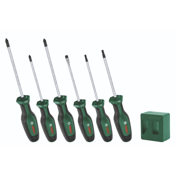 Bosch Schraubendreher + Magnetisierer, 6 teiliges Set