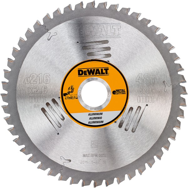 DEWALT XR EXTREME Kreissägeblatt stationär Aluminium