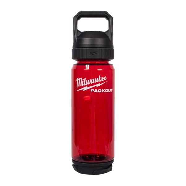 Milwaukee PACKOUT Kunststoff-Trinkflasche 740 ml, rot