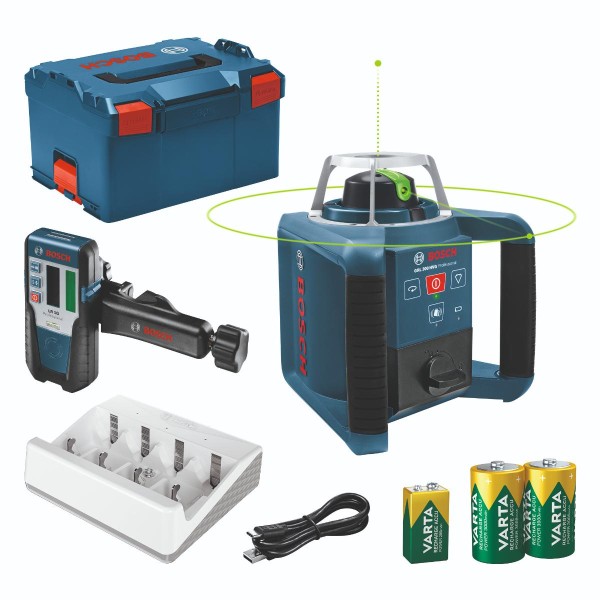 Bosch Rotationslaser GRL 300 HVG + LR 1 G in L-BOXX