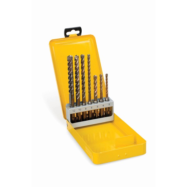 DEWALT ELITE Full Carbide Hammerbohrer-Set SDS-plus 7-tlg.