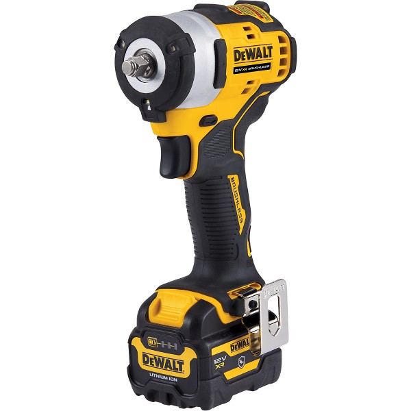 DEWALT Akku-Schlagschrauber 3/8 Zoll 12V 340Nm Spezialausführung + 1 Akku + Schnellladegerät