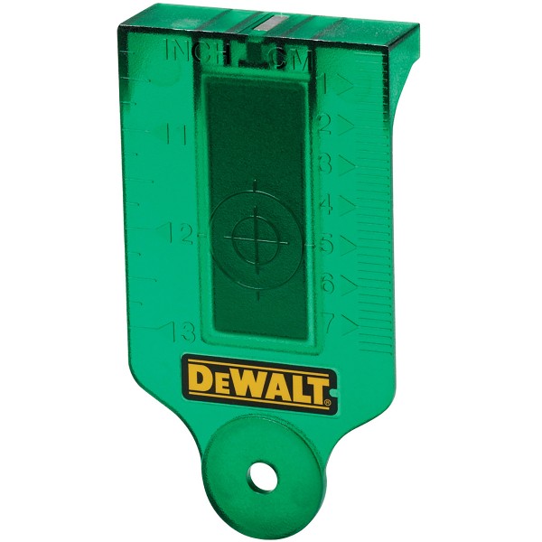 DEWALT Laser-Zielkarte grün