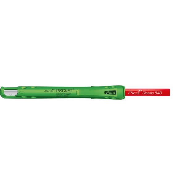 Pica Pocket Köcher & Messer mit 1 Zimmermannstift 24cm